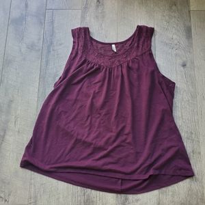Purple Vanity Tank Top